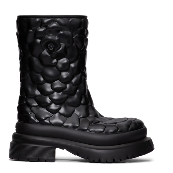 NIB $850 Valentino Atelier 03 Rose Edition Water Resistant Rain Boot in size 40! - Picture 3 of 6